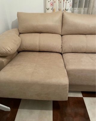 Sofá cherlong Beige Tela