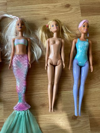Lote de 6 Barbies