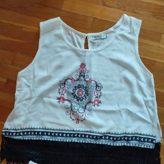 Conjunto playero Red Queen blanco