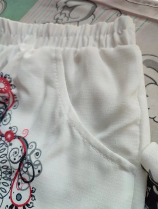 Conjunto playero Red Queen blanco
