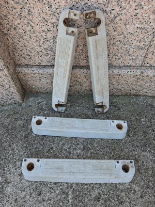 Peldaños Escalera Piscina Plástico Gris