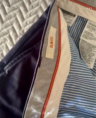 Pantalón Dockers Chino Talla 46 Azul