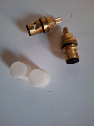 2 Monturas Cierre Cerámico HANSGROHE