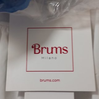 Abito Brums bianco con fiore
