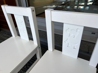 Conjunto 2 Sillas Infantiles KRITTER IKEA
