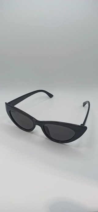 Gafas de sol cat eye negras Steenbolk