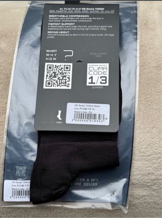 Assos RS Targa Black Socks Pro Team