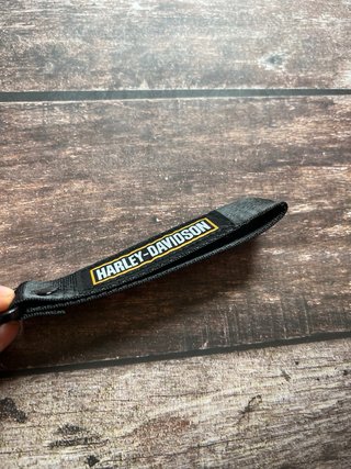 LLAVERO BORDADO HARLEY DAVIDSON MOTORCYCLES LOGO