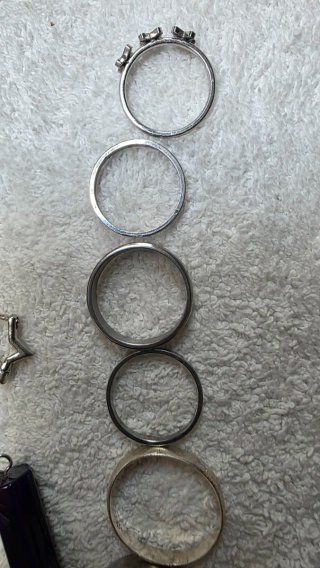 Lote Anillos, Pulseras y Colgantes