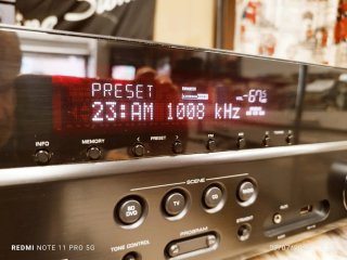 YAMAHA NATURAL SOUND AV RECEIVER RX-V377