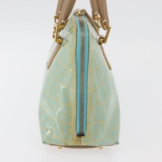 FENDI Zucchino Canvas Hand Bag Coated Canvas