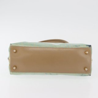 FENDI Zucchino Canvas Hand Bag Coated Canvas