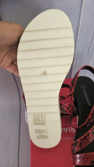 Sandalias Mariamare Talla 36 Serpiente