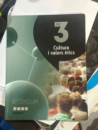 Cultura i valors ètics 3 ESO
