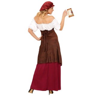 Disfraz de Tabernera Medieval Adulto