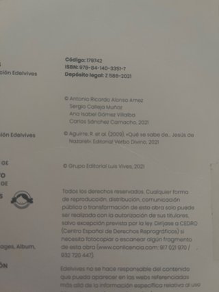 Religión católica, 4o ESO