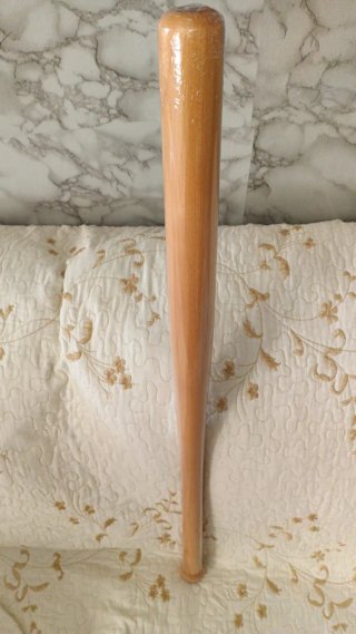 Bate de béisbol de madera maciza 84 cm