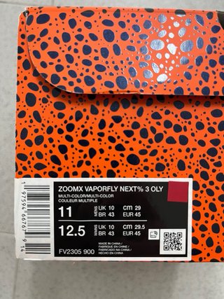 Nike Vaporfly 3 Talla 45