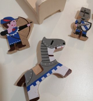 Set giochi legno