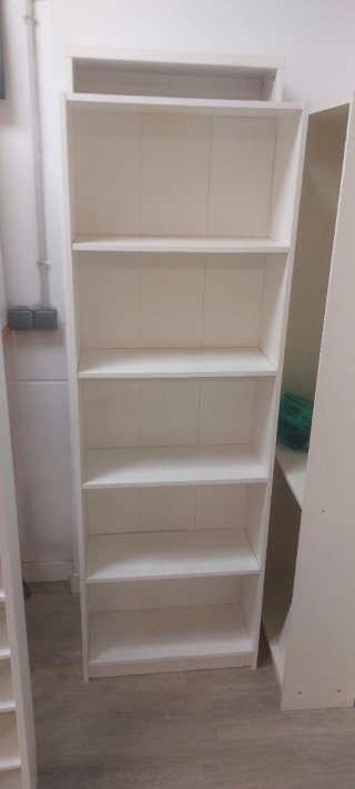 Estantería Ikea 180x60x23.5cm Blanca