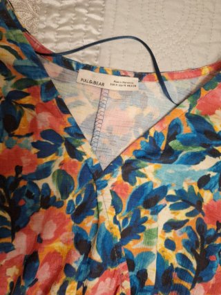 Vestido de verano estampado floral