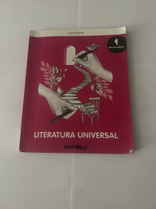 Literatura Universal 1º Bachillerato. Libro del...