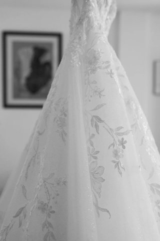 Vestido de Novia con Velo