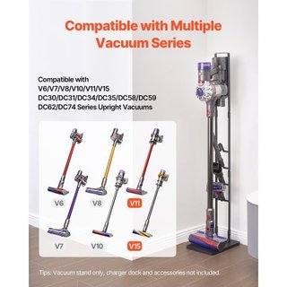Vacuum Stand, Compatible With Dyson V6 V7 V8 V10 V11 V15,