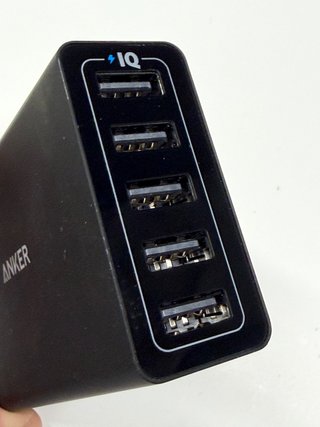 Anker cargador múltiple 5 puertos 2.4A