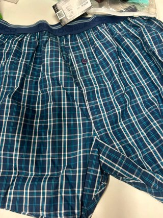 Calzoncillo Punto Blanco Talla 52 Azul