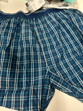 Calzoncillo Punto Blanco Talla 52 Azul