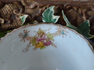 Antica Tazza Con doppio piattino Royal Albert