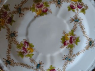 Antica Tazza Con doppio piattino Royal Albert