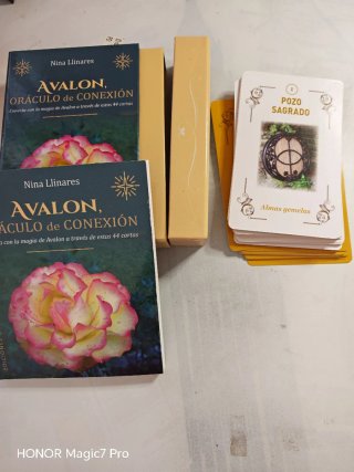 Oráculo Avalon Nina Llinares Tarot Cartas
