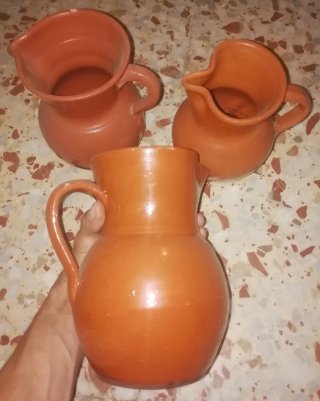 Jarras de barro antiguas