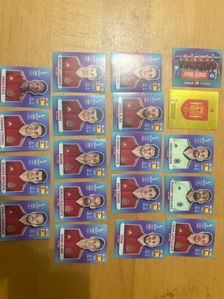 Cromos Mundial Qatar 2022 España