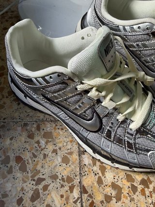 Nike P-6000 Plata/Blanco