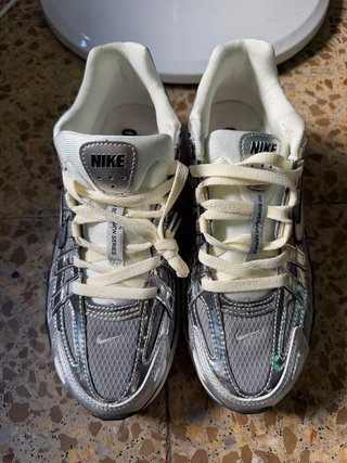 Nike P-6000 Plata/Blanco