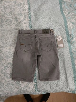 Pantalones cortos vaqueros grises Kaporal
