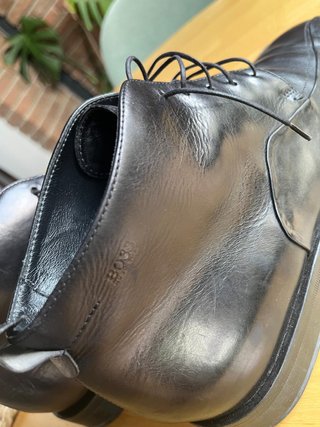 Hugo Boss Zapatos Cuero Made in Italy