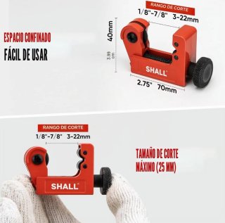 Cortatubos Profesional Rojo Nuevo