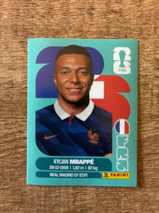 Cromo Kylian Mbappé Mundial FIFA