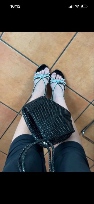Bolso de fiesta con brillo