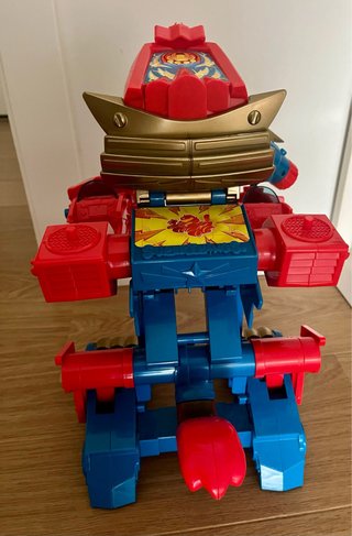 Juguete Robot Tigerbot Superthings con flechas