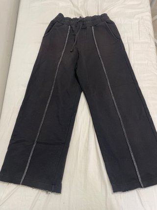 Pantalón chándal Bershka negro