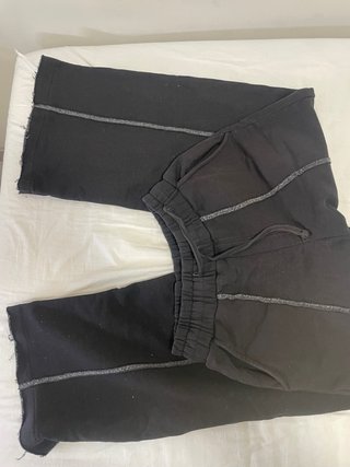 Pantalón chándal Bershka negro
