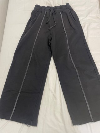 Pantalón chándal Bershka negro