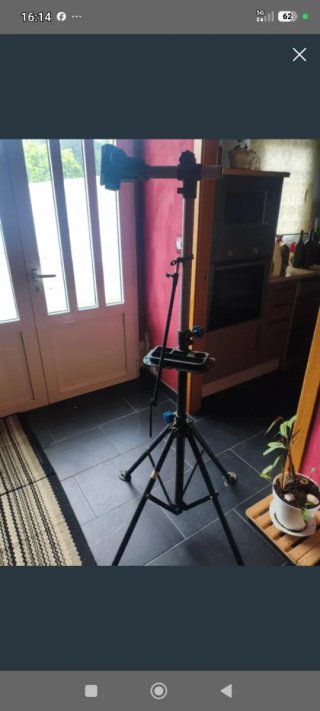 Trípode Reparación Bicicleta
