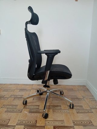 Silla Ergonómica - Soporte Lumbar, Reposacabeza