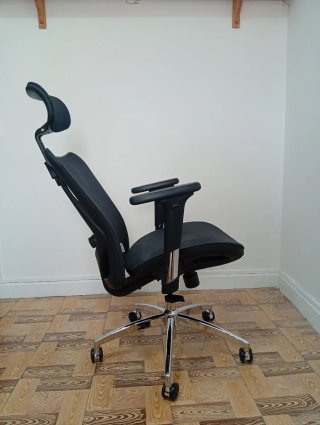 Silla Ergonómica - Soporte Lumbar, Reposacabeza